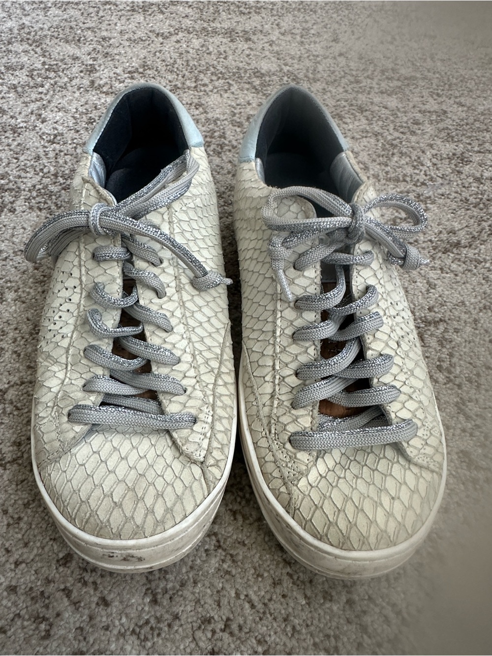 P448 Thea Platform Low Top Gray 37/7